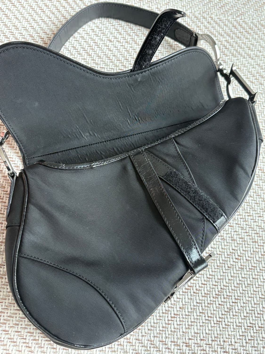 빈티지 디올 새들백 나일론 [개런티카드 동봉] 상품이미지6