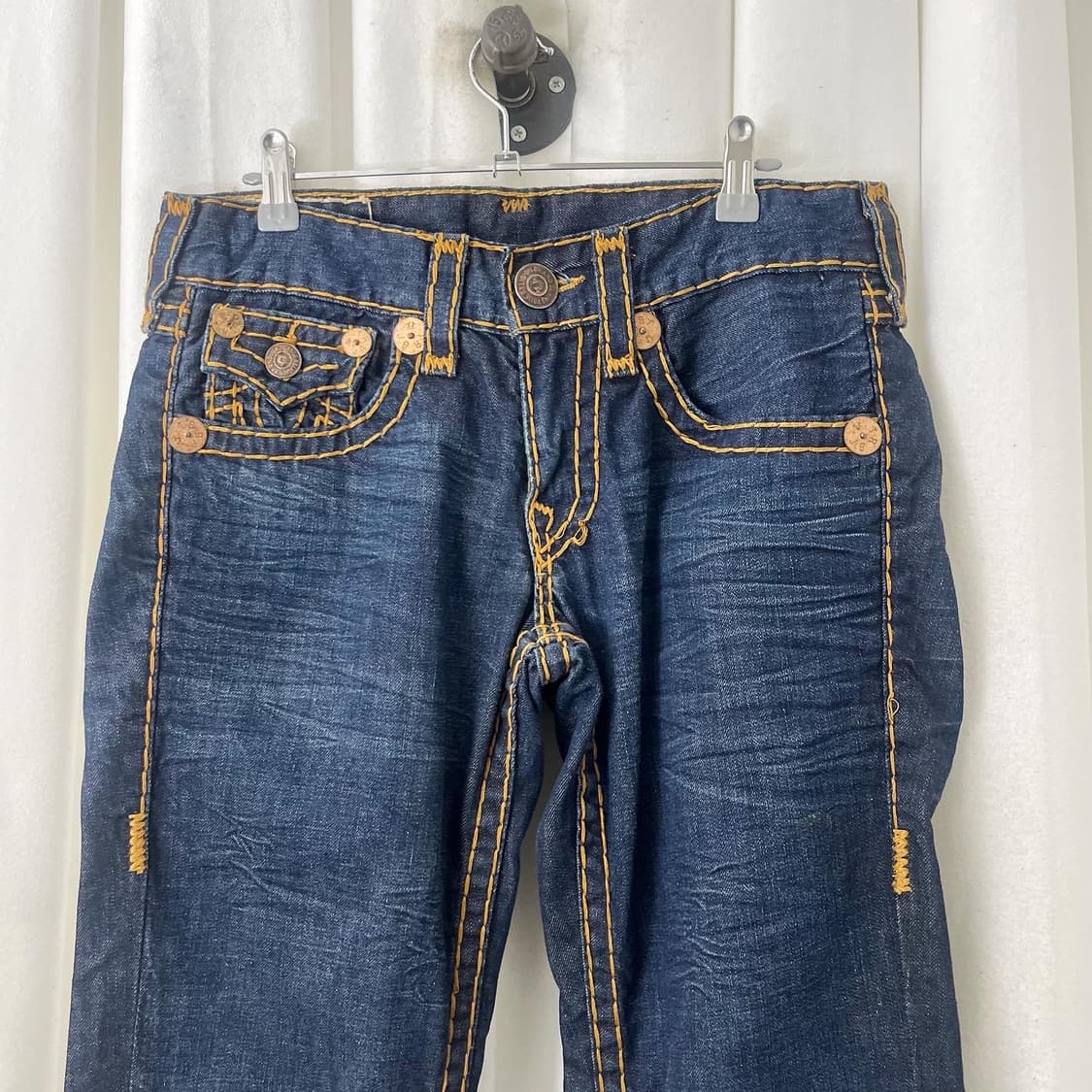 트루릴리젼 진청 데님 팬츠 상품이미지2