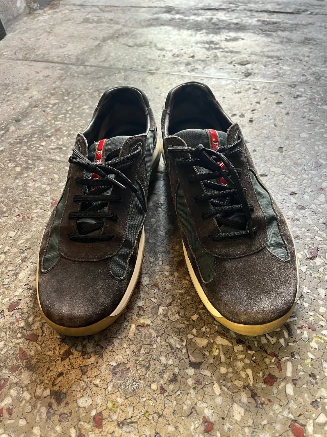 프라다 스웨이드 아메리카컵  상품이미지5