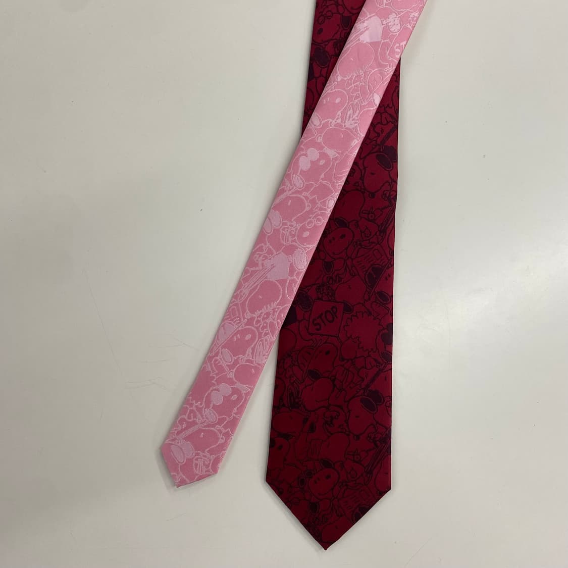 스누피 캐릭터 넥타이 7.8cm 상품이미지2