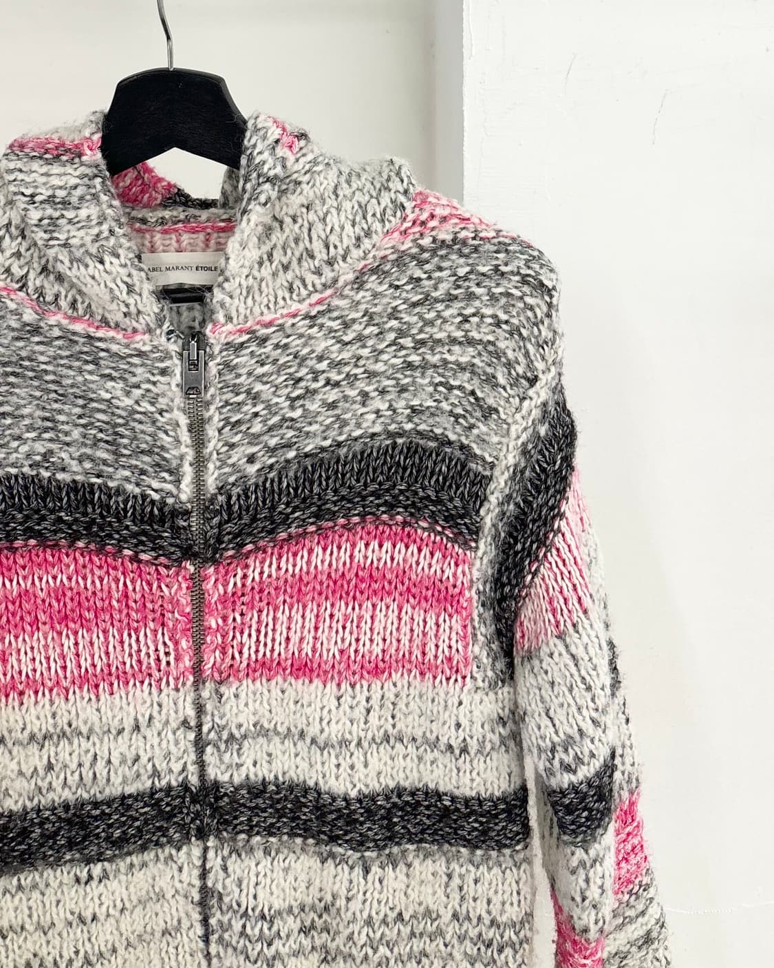 이자벨 마랑 에뚜왈 니트 집업 상품이미지4