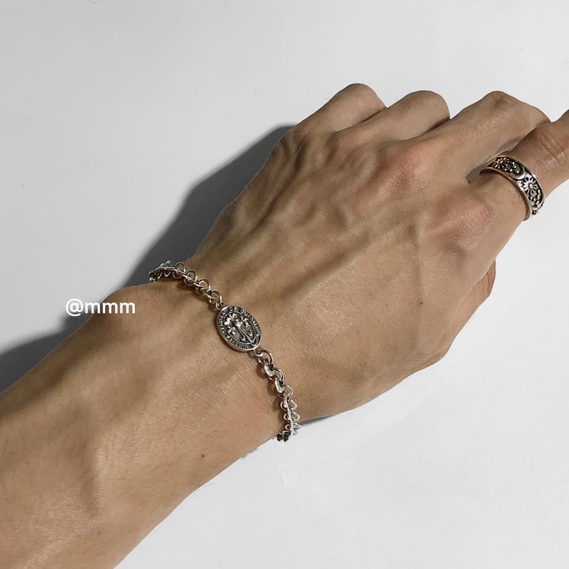 (Unisex) 웨스턴 크라운 체인팔찌 상품이미지3