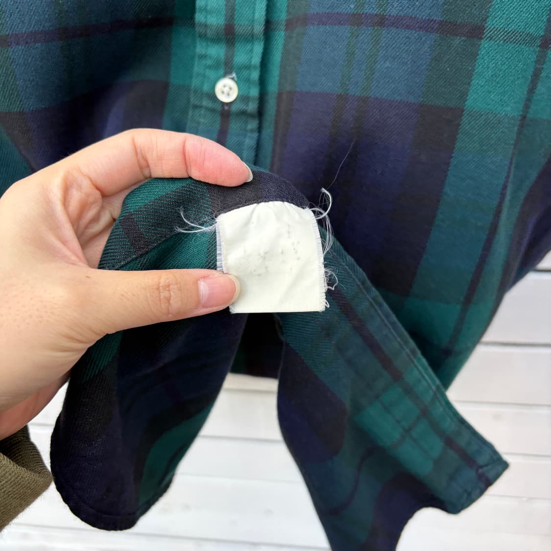 Polo 폴로 블랙와치 체크 셔츠 상품이미지6