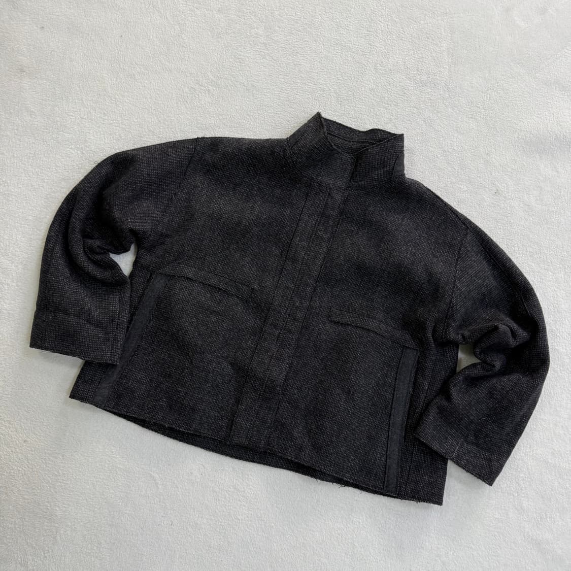 91 미샤 여성 크롭 울 자켓 0410T 상품이미지1