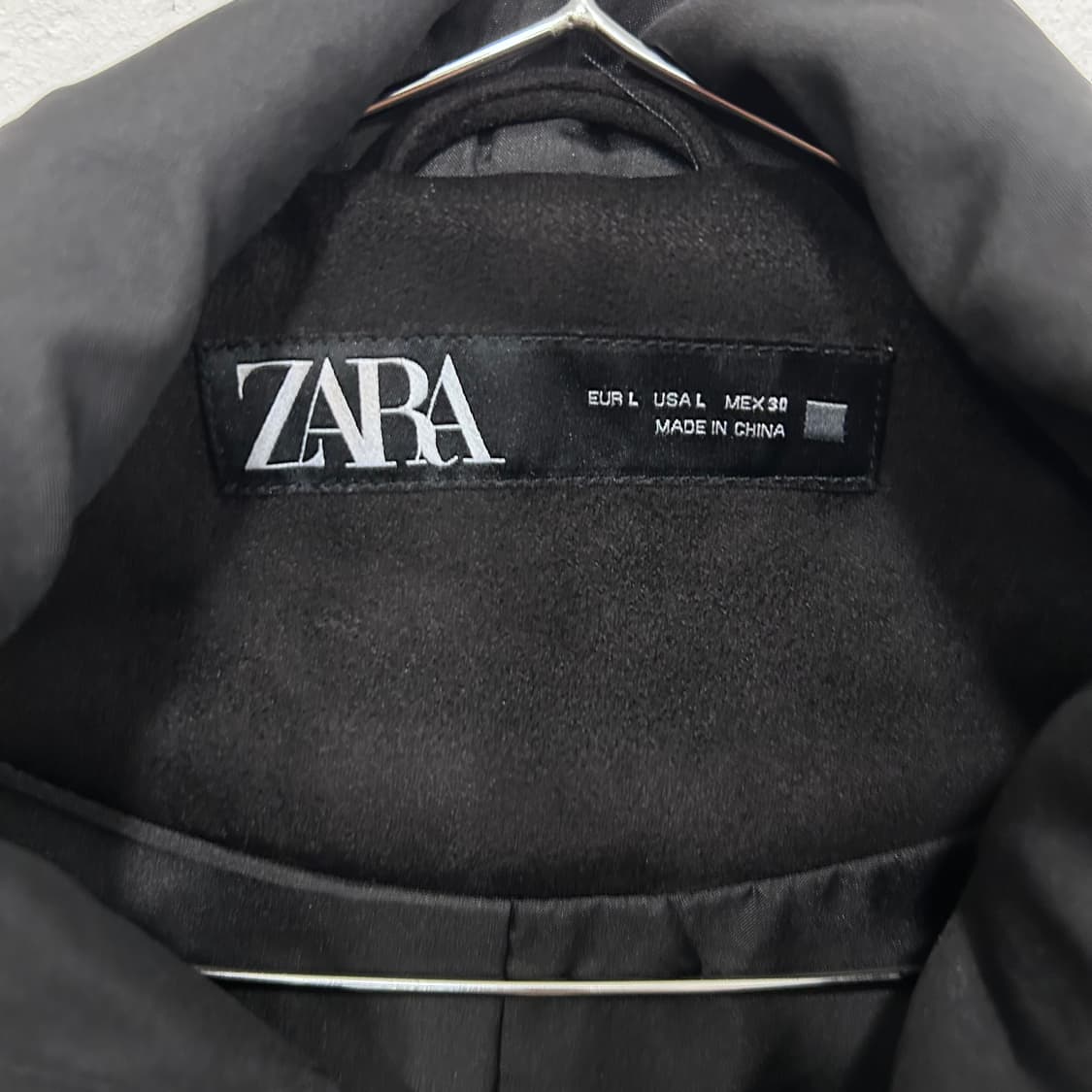 자라 셔링 후드 스웨이드 집업 크롭 자켓 상품이미지3