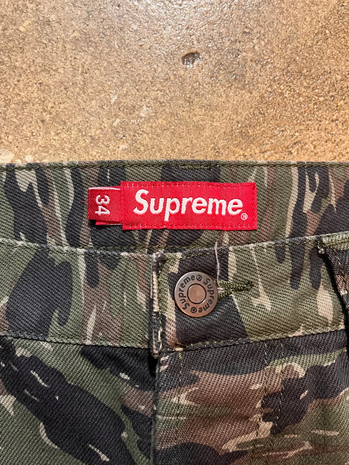 Supreme 슈프림 카모팬츠 상품이미지1