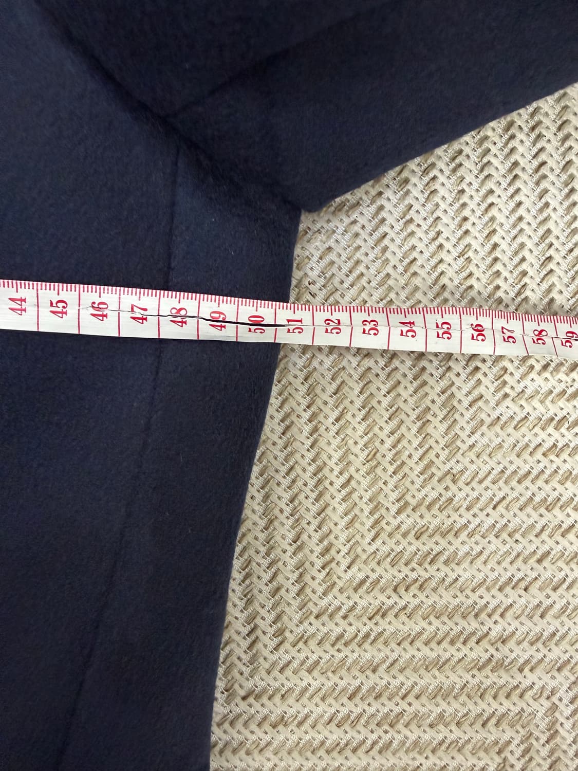 정품) 타임옴므 네이비 더블 코트 95 상품이미지7