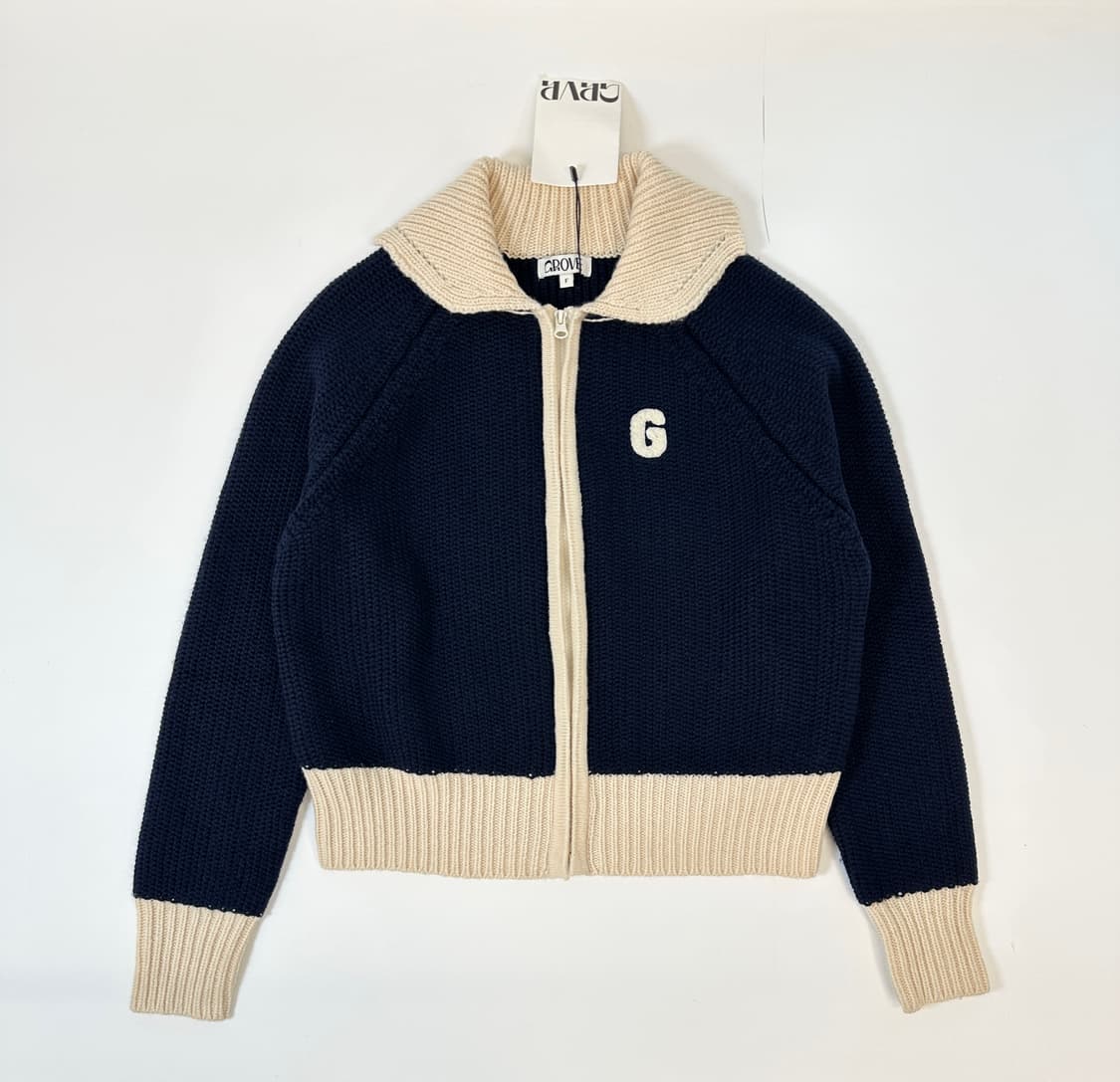 새상품)그로브 글리 가디건(네이비) 상품이미지2