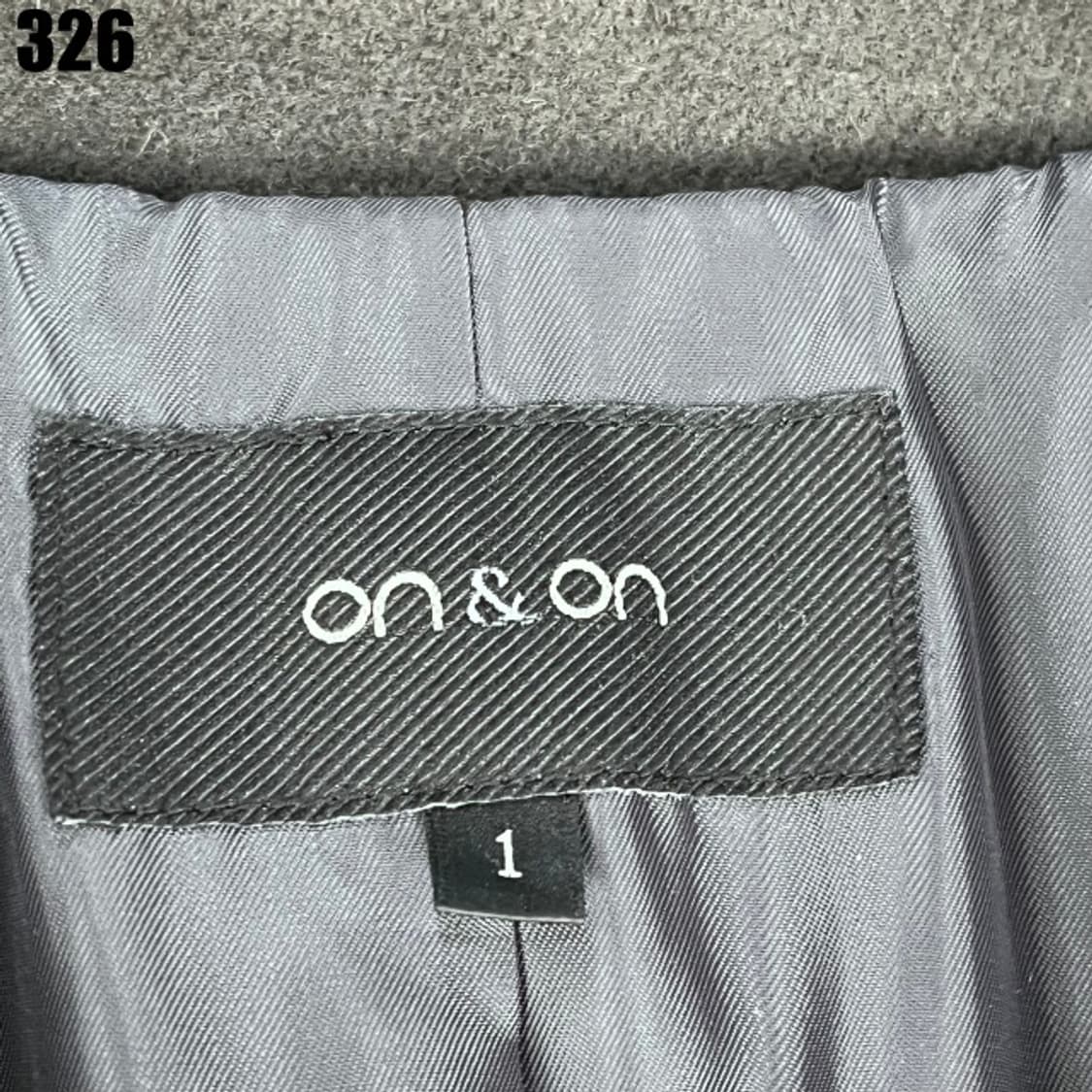 온앤온 블랙 코트  상품이미지2