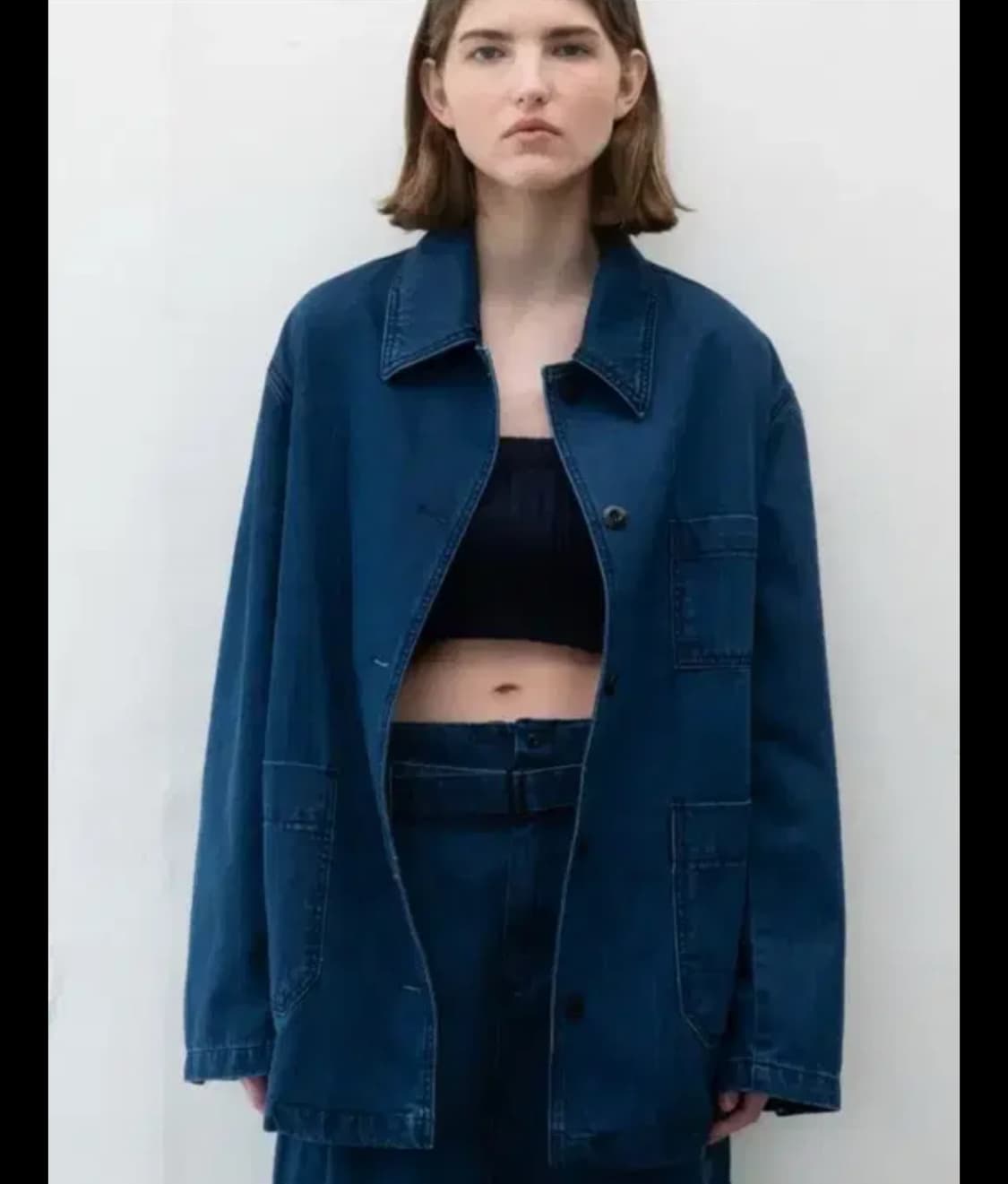모노하 데님 워크자켓 상품이미지1