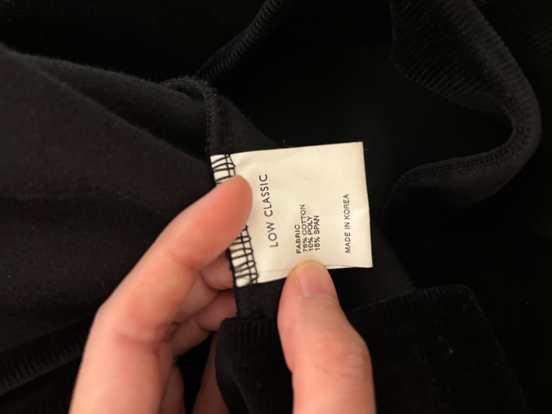 로클 Locle 벨루어 후드티 low classic 상품이미지5