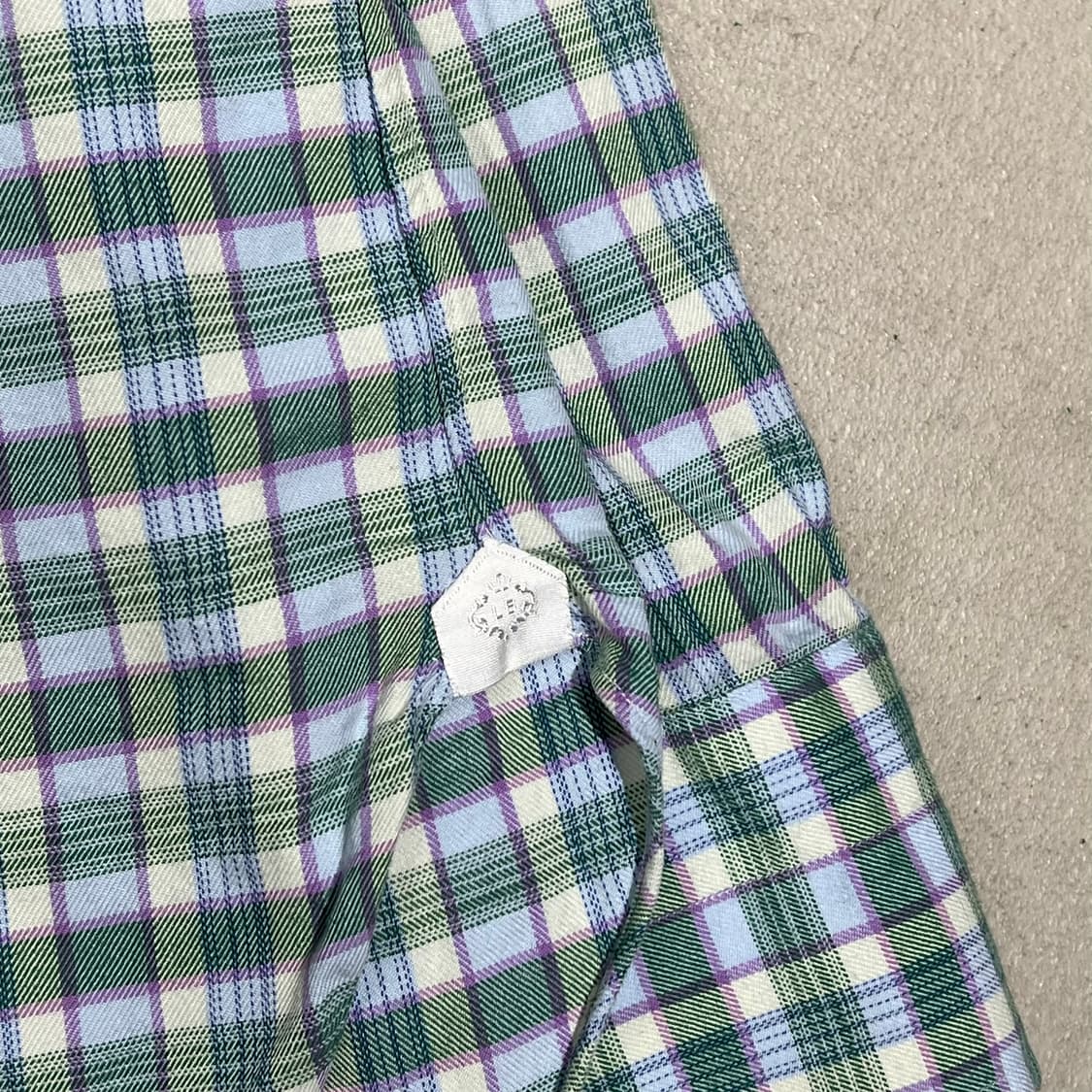 루이지보렐리 체크셔츠 s08935 상품이미지5