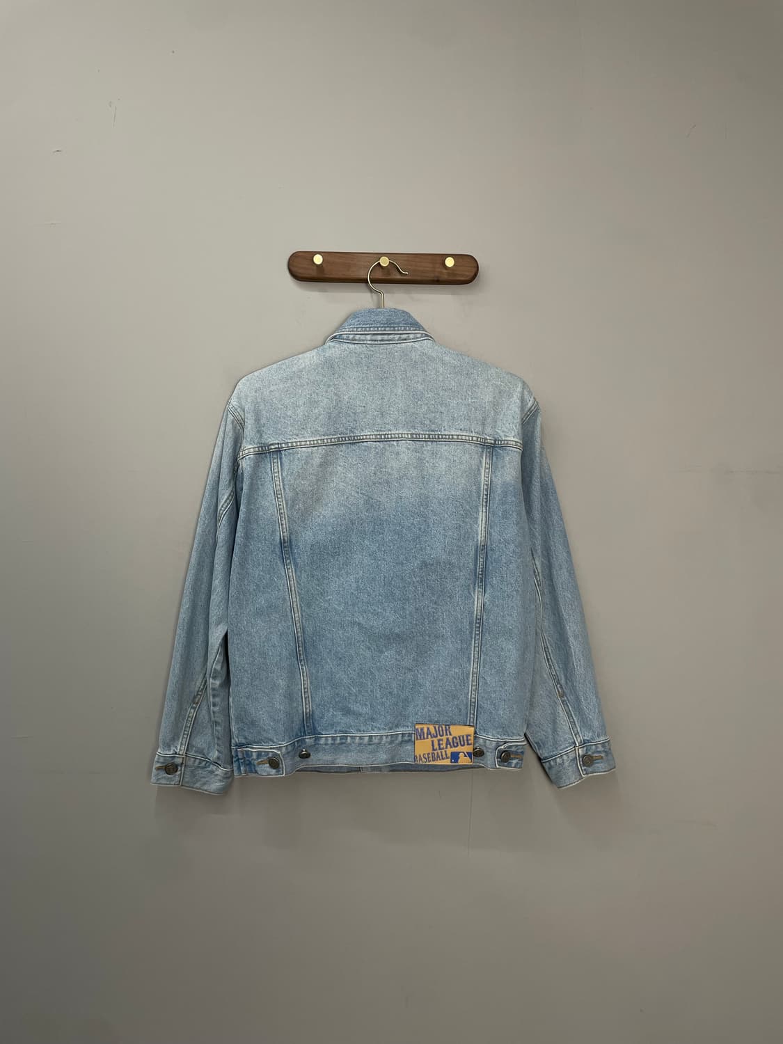 MLB 뉴욕 양키스 로고 데님 자켓 H1017 상품이미지4