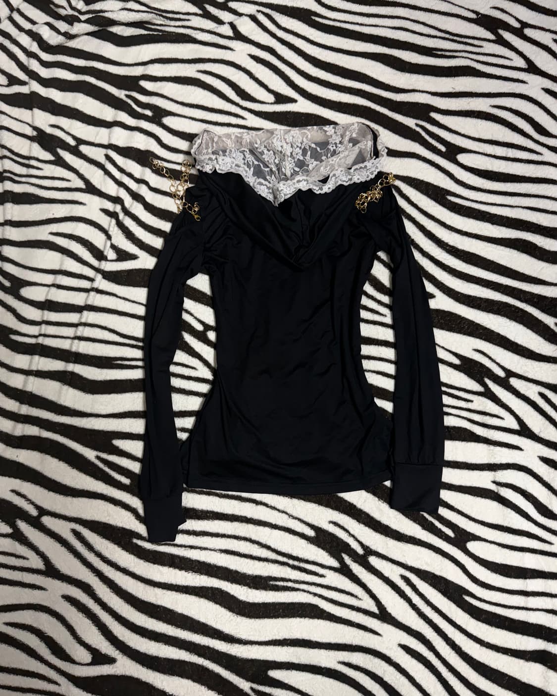 gal lace 2-way zip-up hoodie 상품이미지3