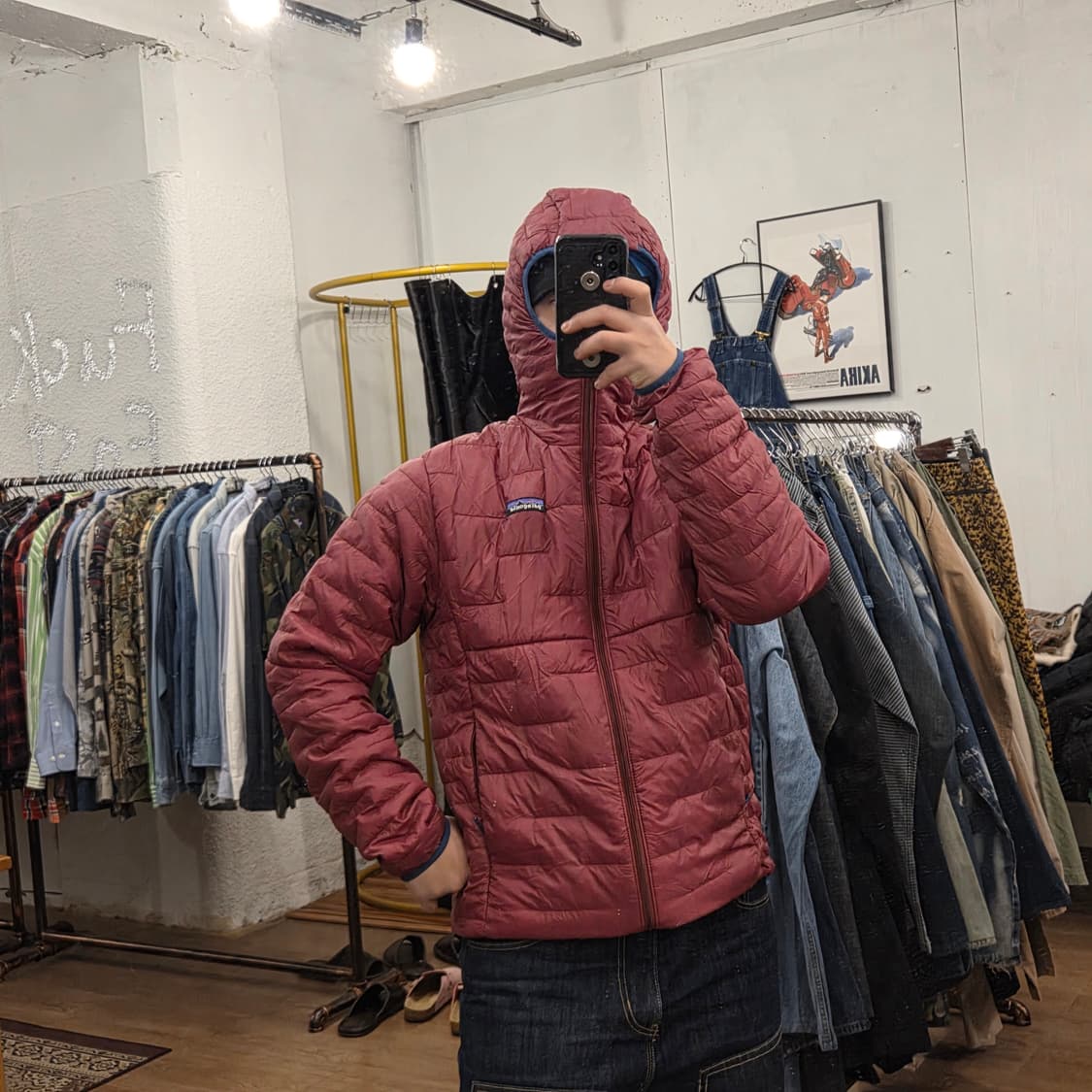 파타고니아 마이크로퍼프 후디 패딩 m 상품이미지9