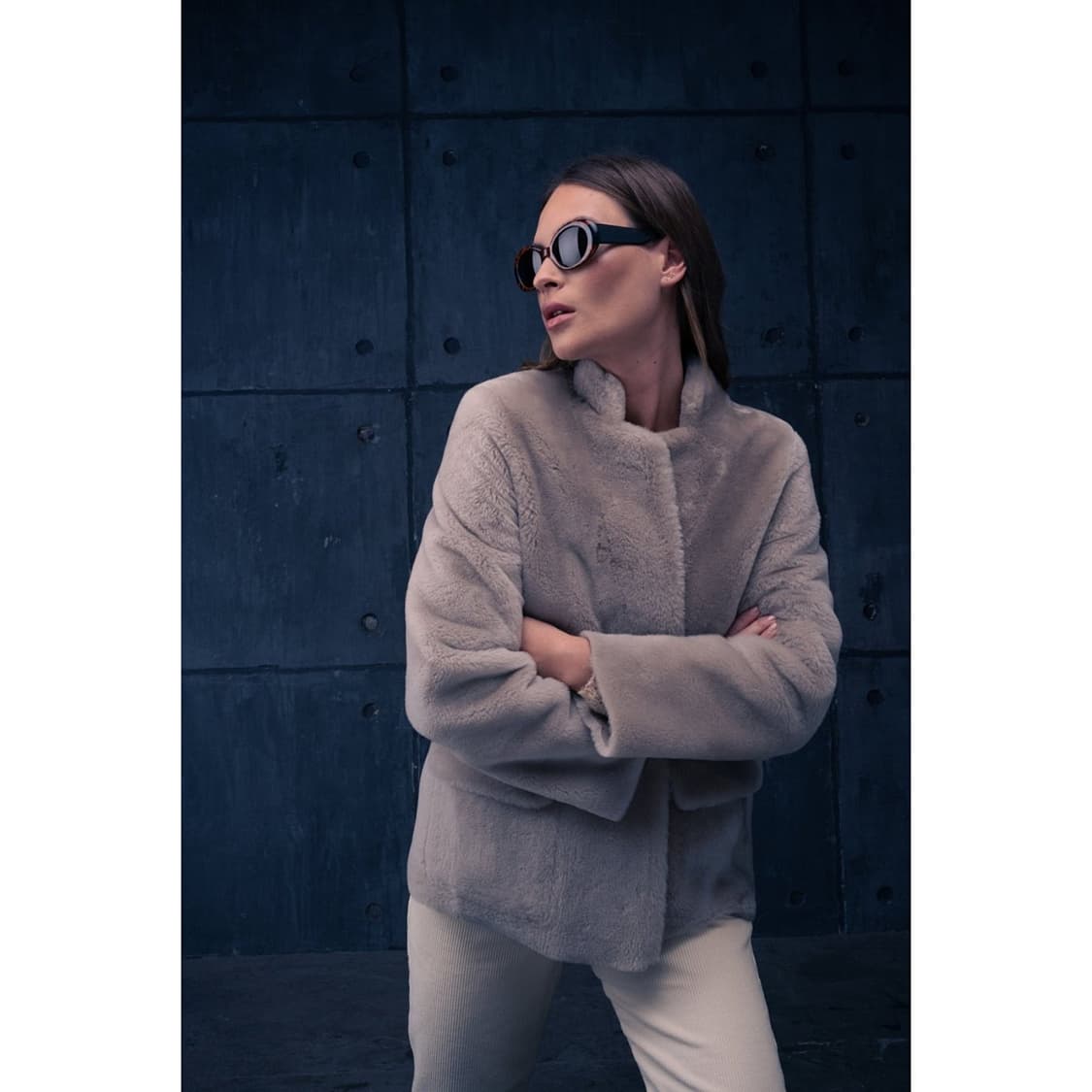 이태리 SUPREMA 신상 퍼 자켓 상품이미지1