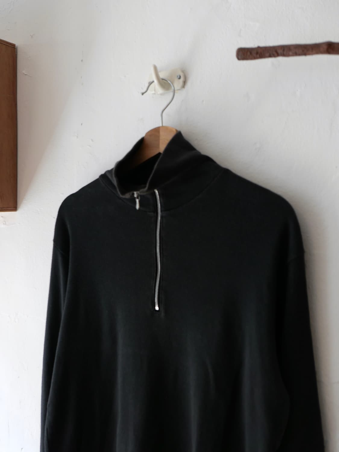 오라리 하프 집 롱슬리브 상품이미지2