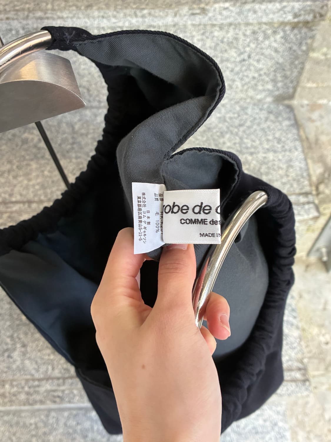 꼼데가르송 robe de chambre 토트백 상품이미지8