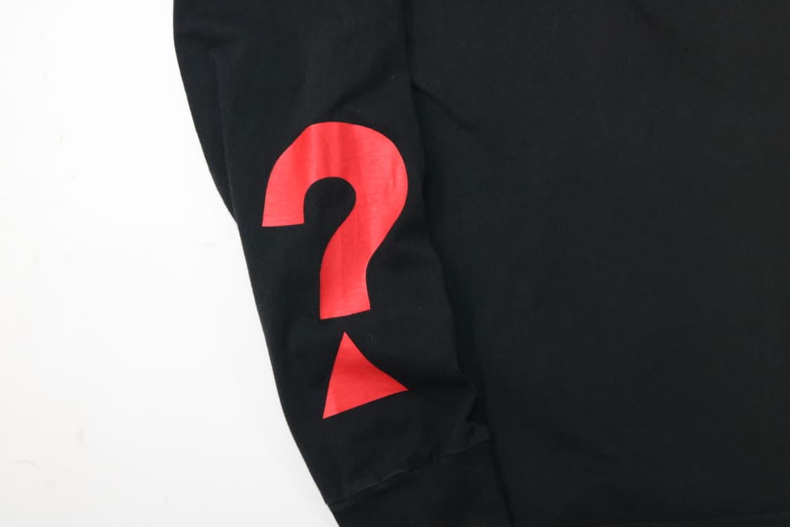 게스 x 스테레오 바이널즈 콜라보 블랙 그래픽 롱슬리브 티셔츠 (L) 상품이미지6