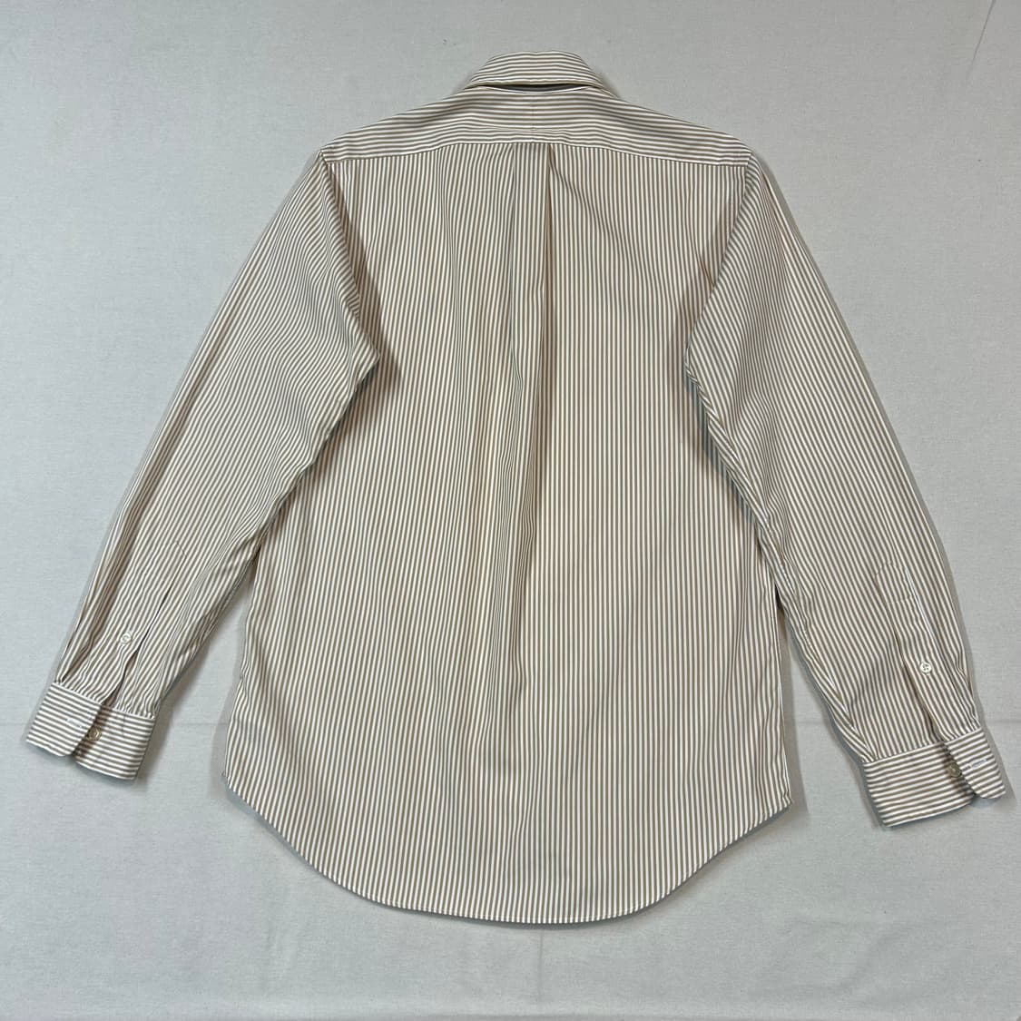 S) 폴로 랄프로렌 클래식핏 스트라이프 셔츠 큐알탭 신형 상품이미지5