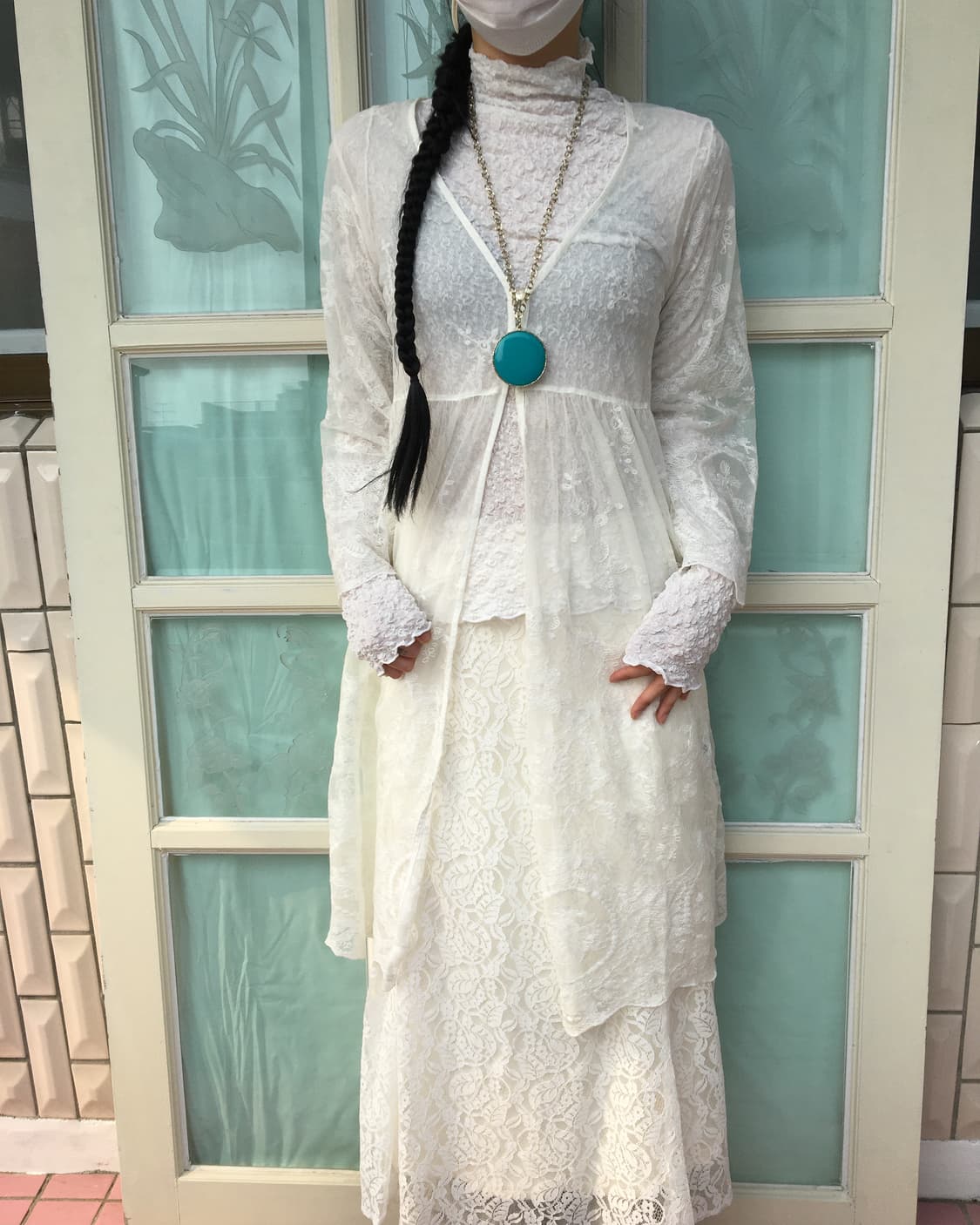 Lace long cardigan 상품이미지7