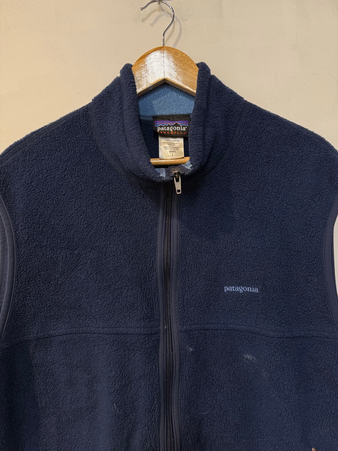 파타고니아 신칠라 네이비 플리스 조끼 상품이미지2