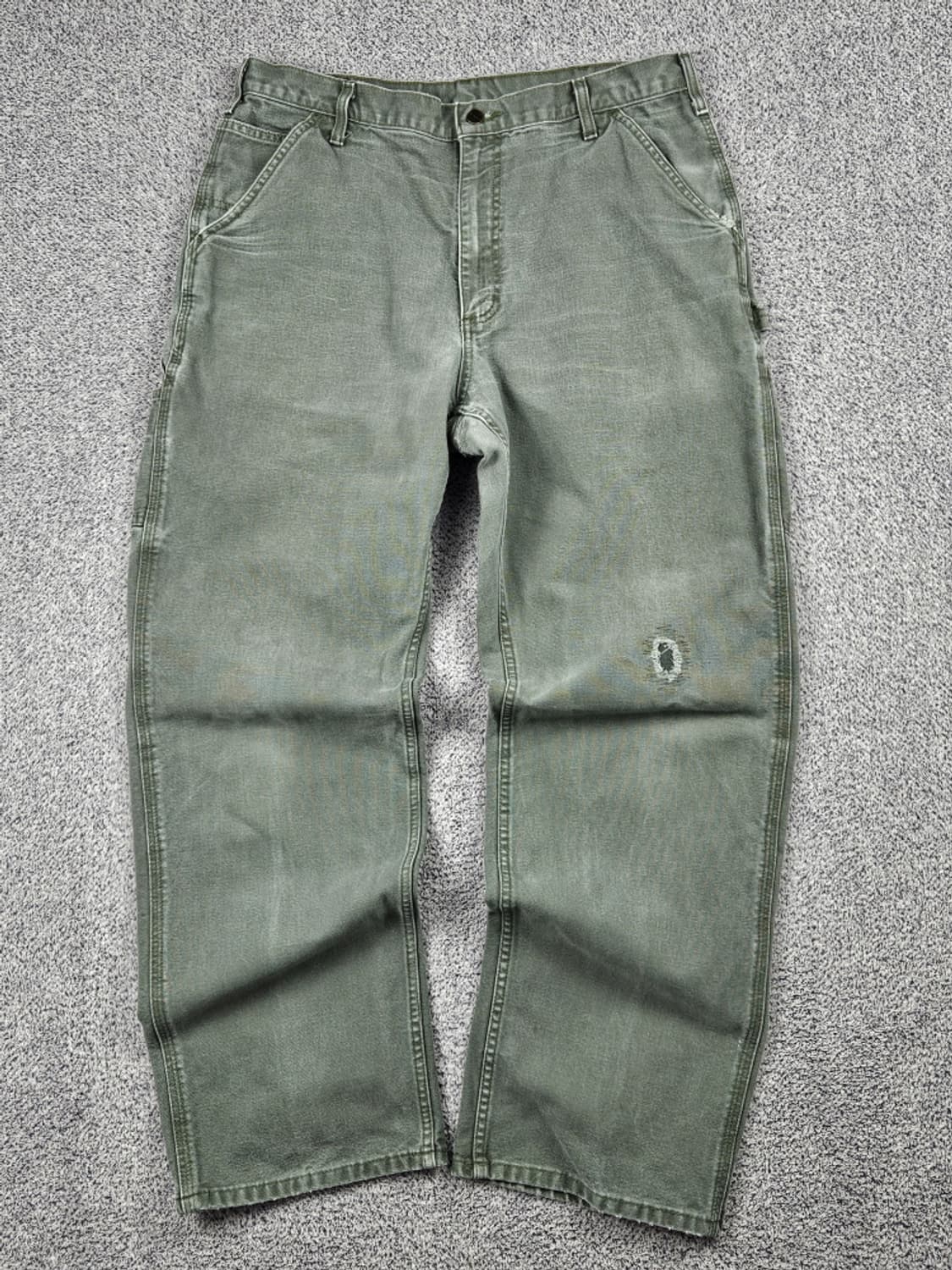 칼하트 리페어 캔버스 카펜터 워크팬츠 ( 36X34 ) / 9982 상품이미지1