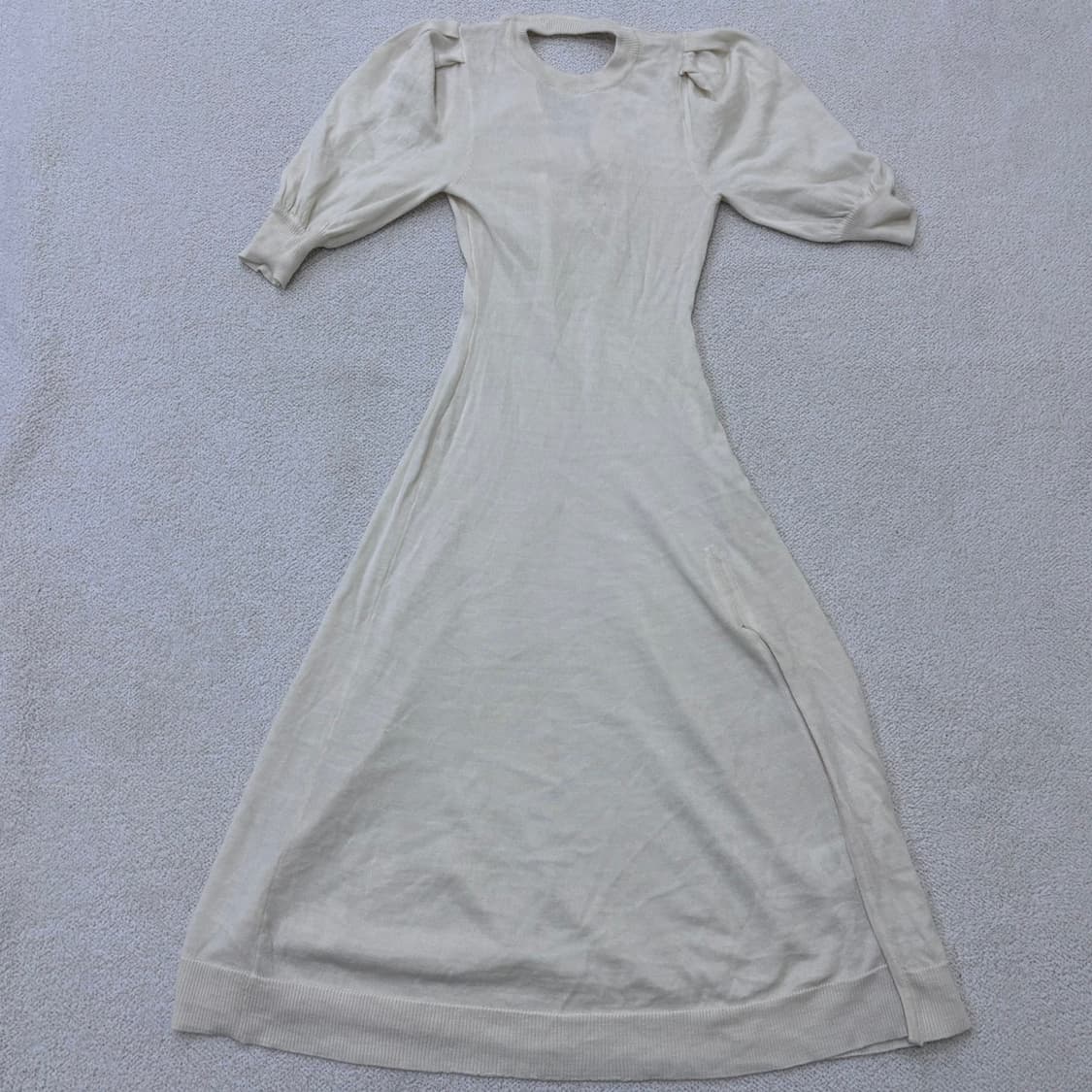 S 빈티지 니트 캐시미어 원피스 0312E 상품이미지2