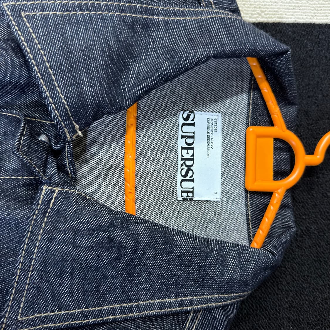 슈퍼서브 남성 데님 자켓 L 상품이미지2