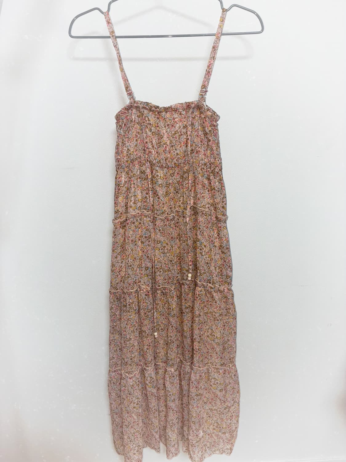 일본 빈티지 아오이 유우 모리룩 잔꽃 슬립 원피스 상품이미지1