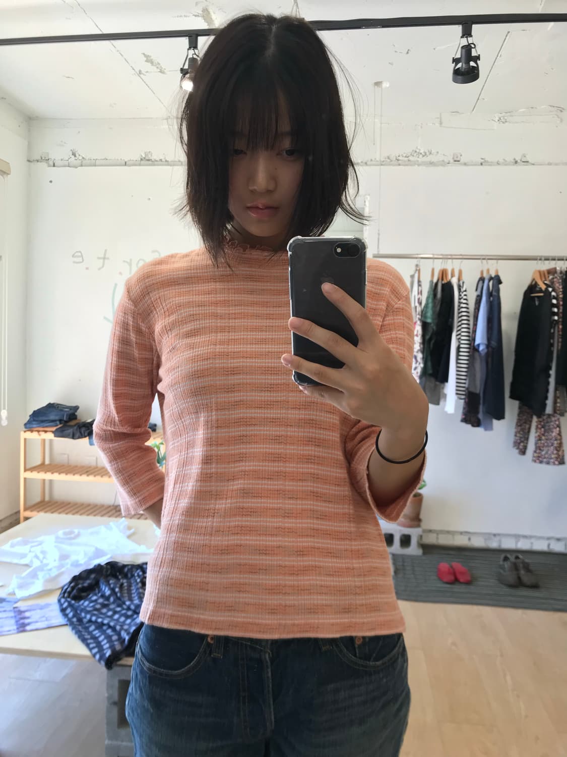 Vintage frill t-shirt 상품이미지5