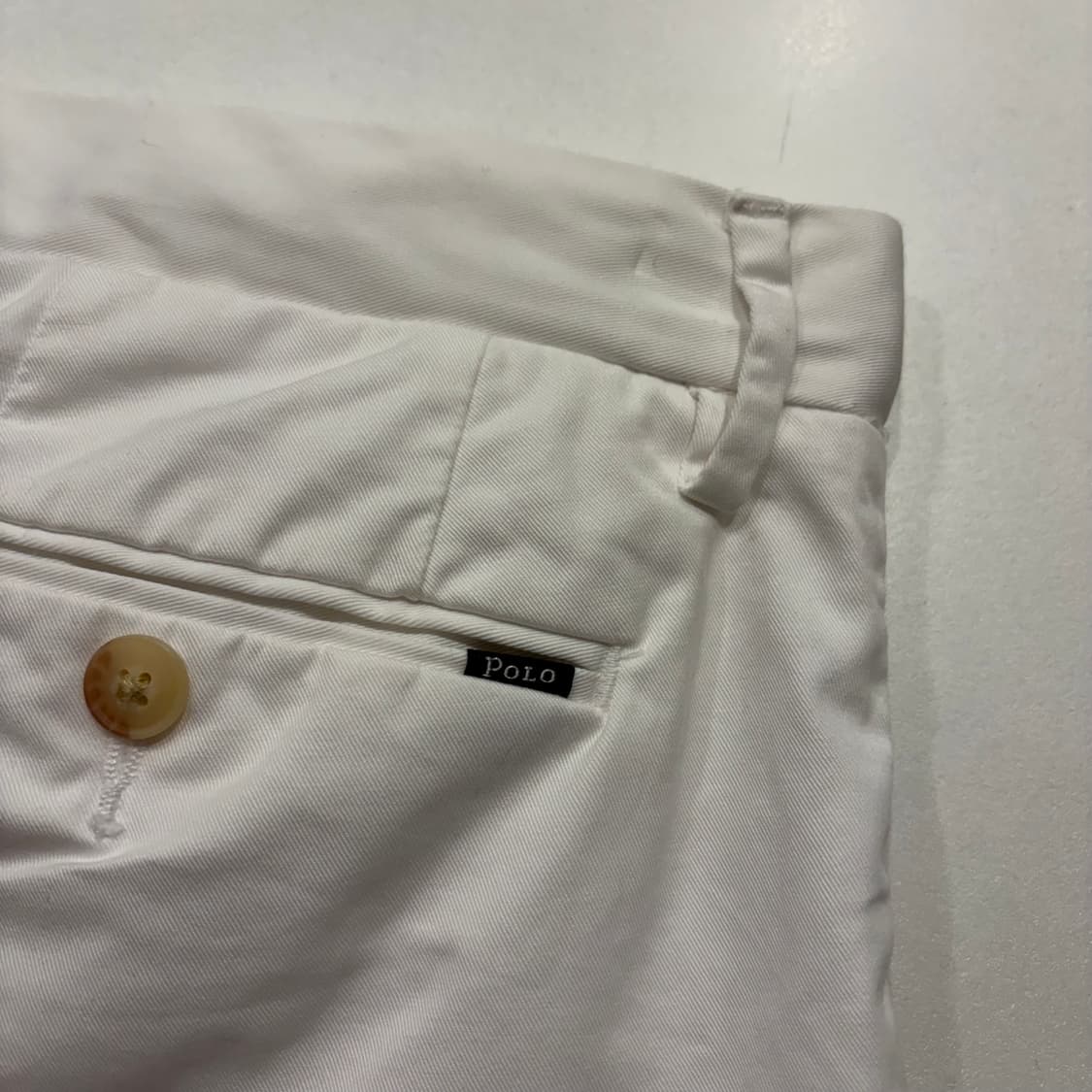 [32] 폴로 랄프로렌 반바지 화이트 하프 팬츠 C899 상품이미지3