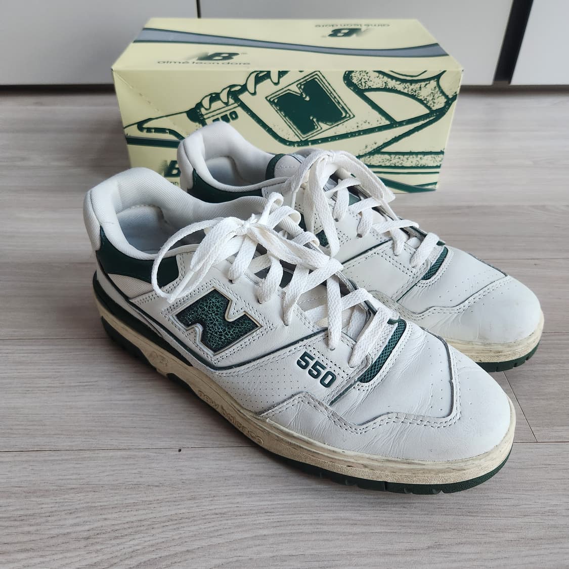 뉴발란스 에임레온도르 550 그린 270 aime leon dore 상품이미지5