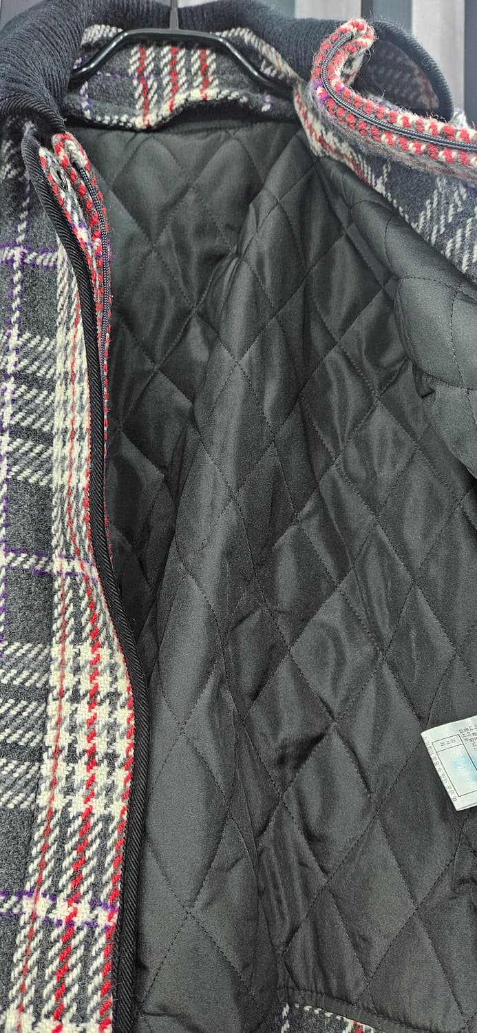 핑 체크 무늬 방풍 내피분리 자켓 95 상품이미지6