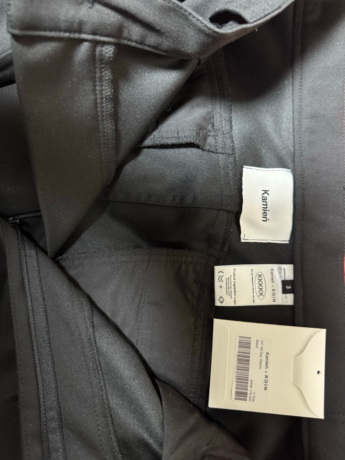 카미엔 X 코인서울 247 올데이 슬랙스 상품이미지3