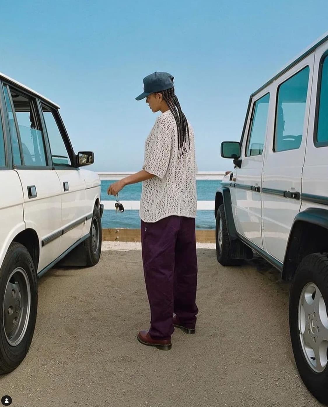 스투시 크로셰 니트 xl 상품이미지6