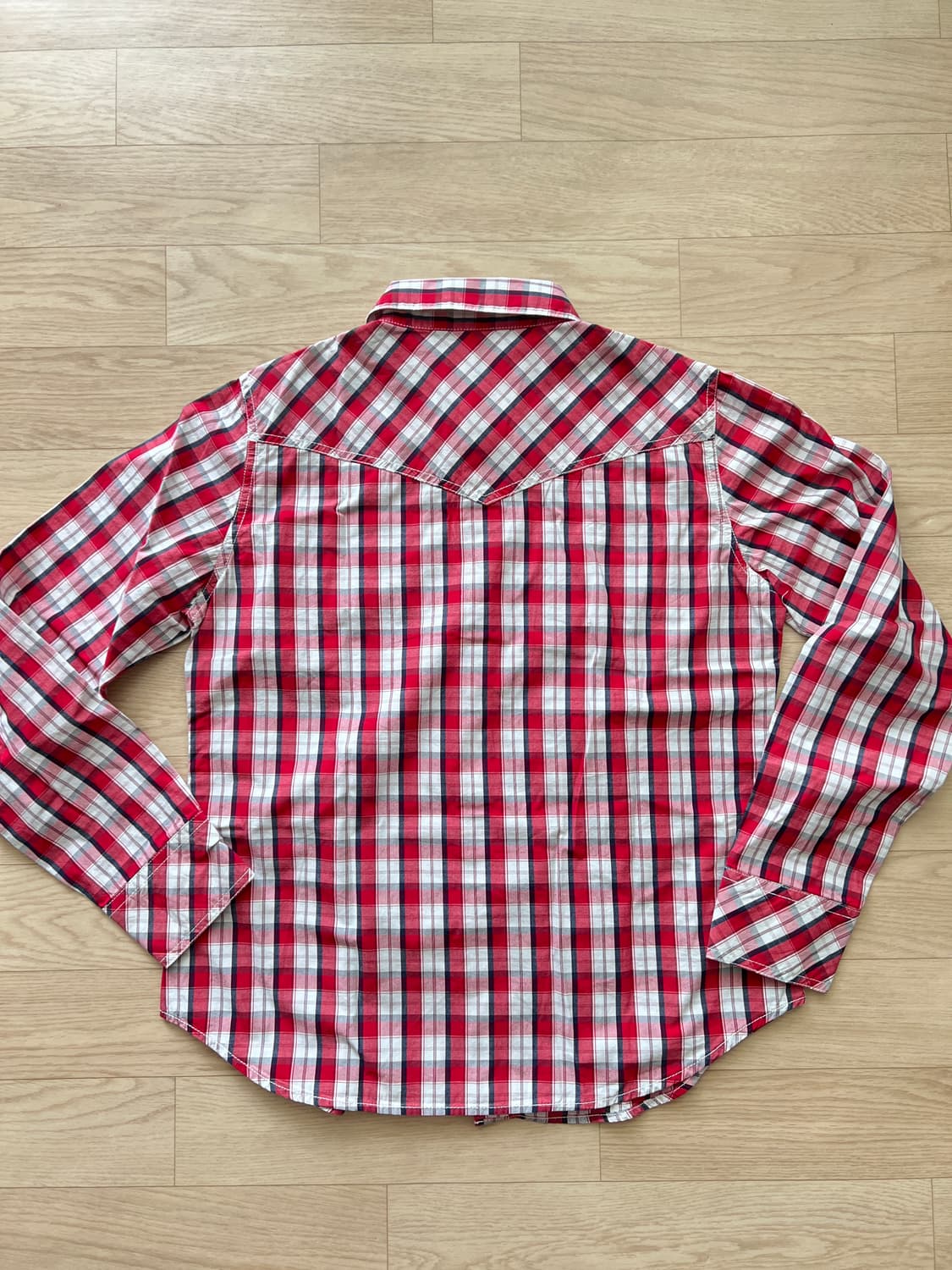 Levis 리바이스 레드탭 체크 셔츠 상품이미지4