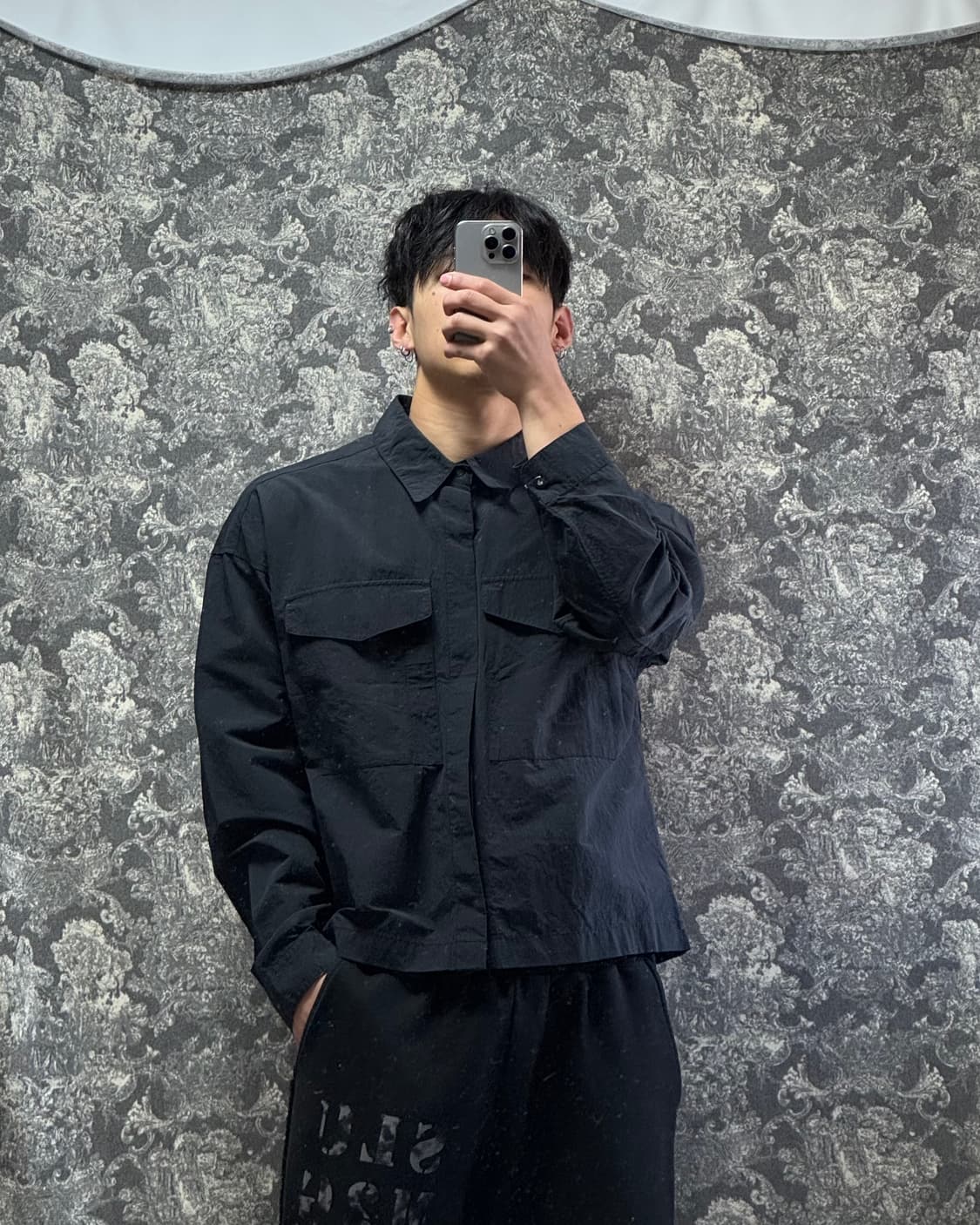 liful minimal garments 라이풀미니멀가먼츠 나일론 셔츠 상품이미지1