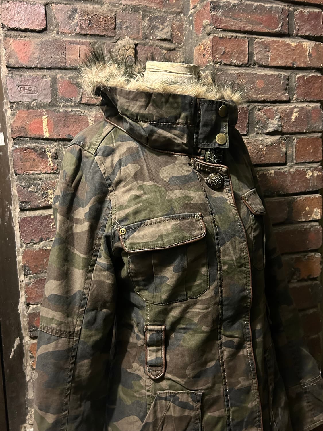 * Archive* 2000s vence 퍼 야상 밀리터리 자켓  상품이미지4