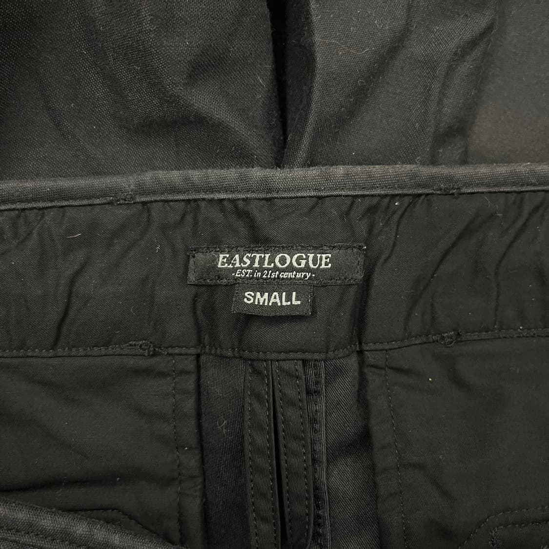 [정품/S] 이스트로그 Eastlogue 블랙 벨티드 카고 바지 b16 상품이미지4