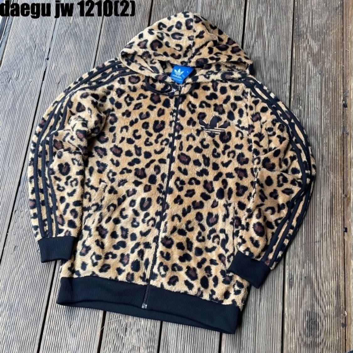 아디다스 호피 후리스 집업 상품이미지1