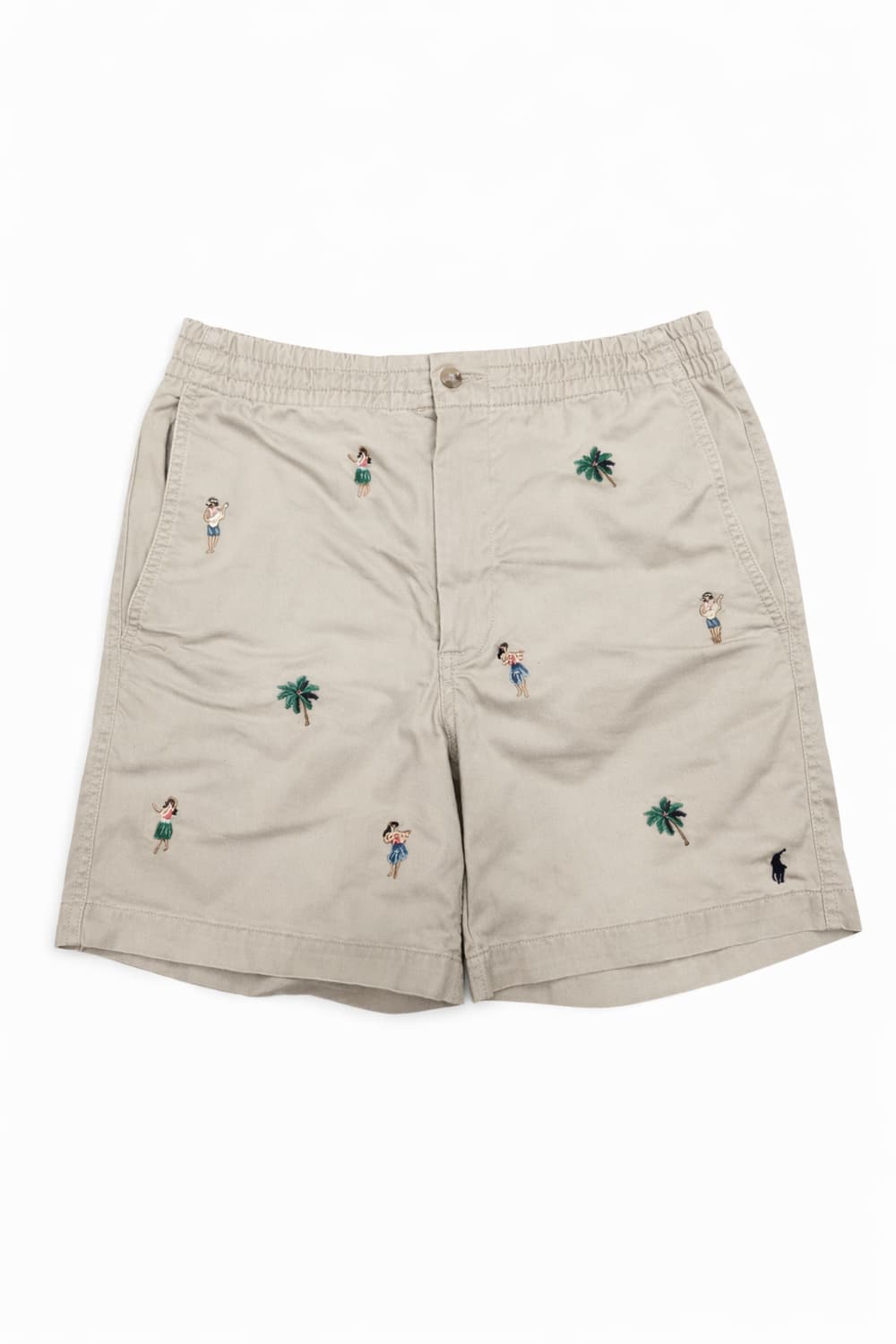 폴로 랄프로렌 자수 하와이안 쇼츠 프랩스터 S (스트레치 클래식핏) 상품이미지1