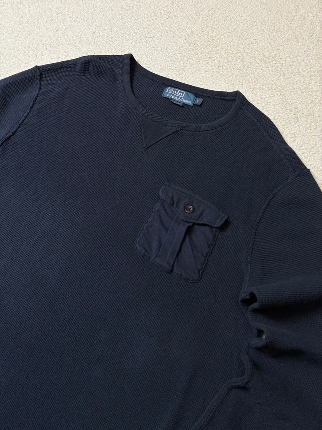 폴로 랄프로렌 헤리티지 포켓 와플 니트 PN7229 상품이미지3