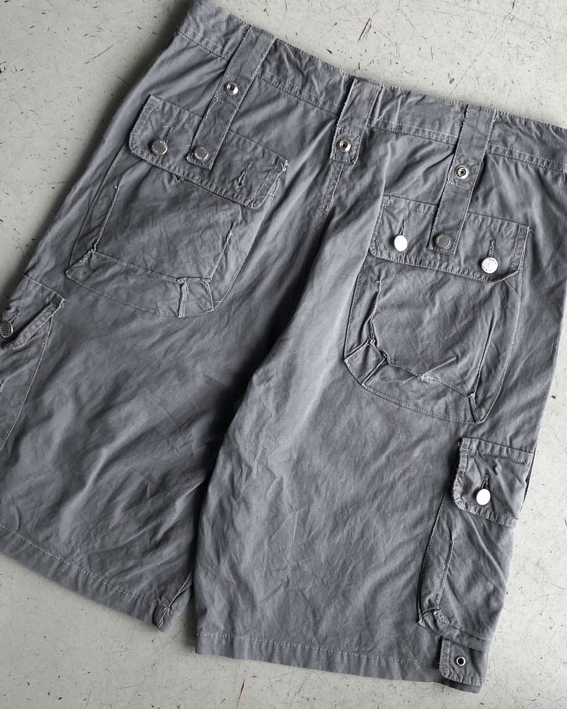 스페이스 그레이 포켓 카고 쇼츠 상품이미지6