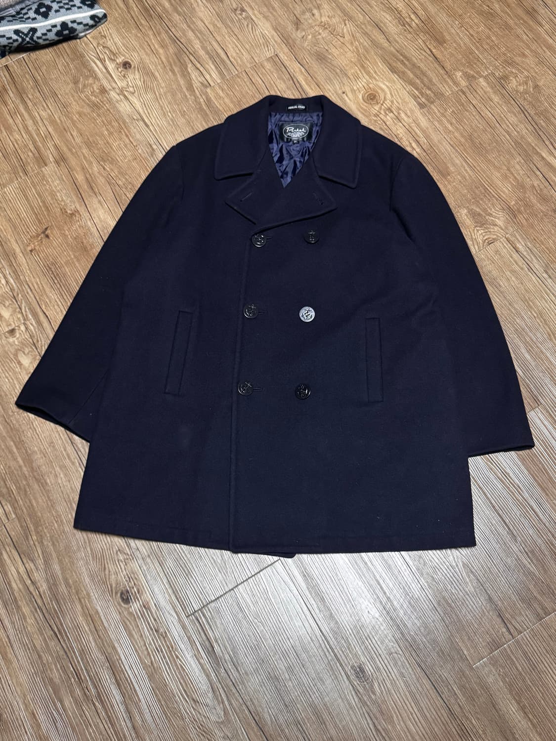 PARLAL 빅사이즈 울 피 코트 상품이미지2