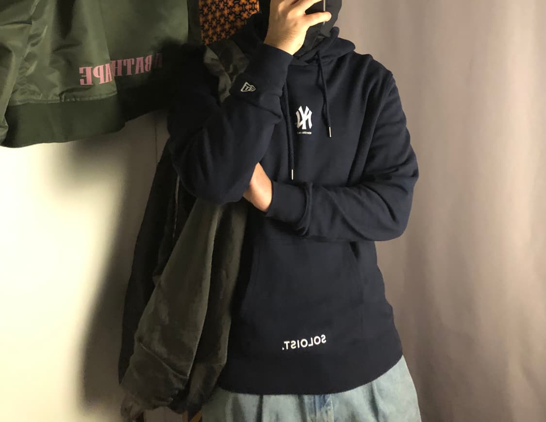 솔로이스트 뉴에라 양키즈 후드 상품이미지6