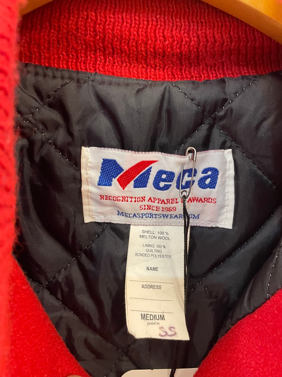 USA 빈티지 레더 바시티 자켓 B54 상품이미지5