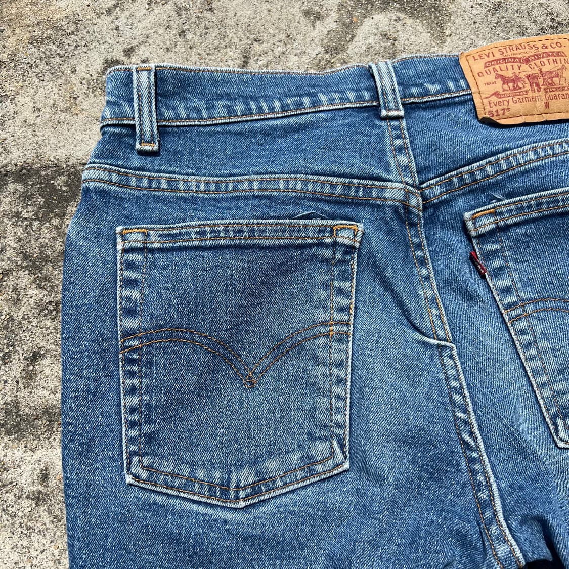 90‘s 리바이스 517 부츠컷 진 상품이미지8