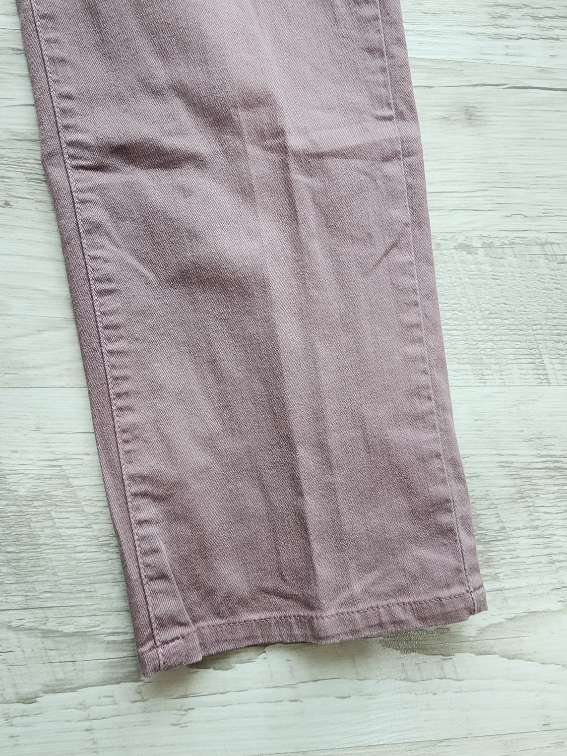 UNIQLO 유니클로 핑크 베이지 치노 팬츠 (34~35)사이즈 면 바지 상품이미지3