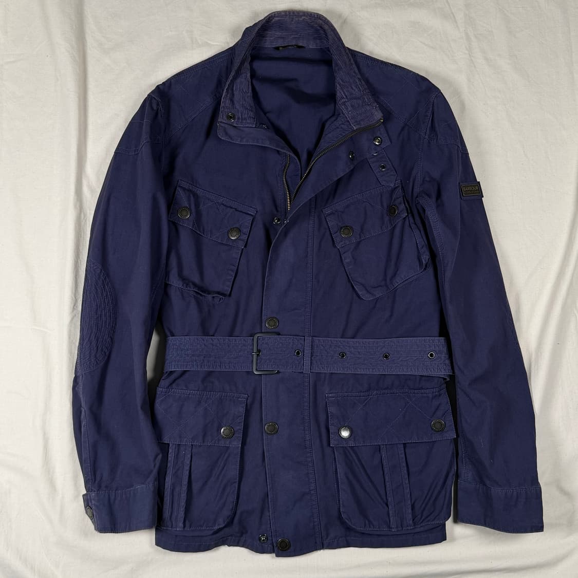 바버 인터네셔널 코튼 집업 자켓 상품이미지1